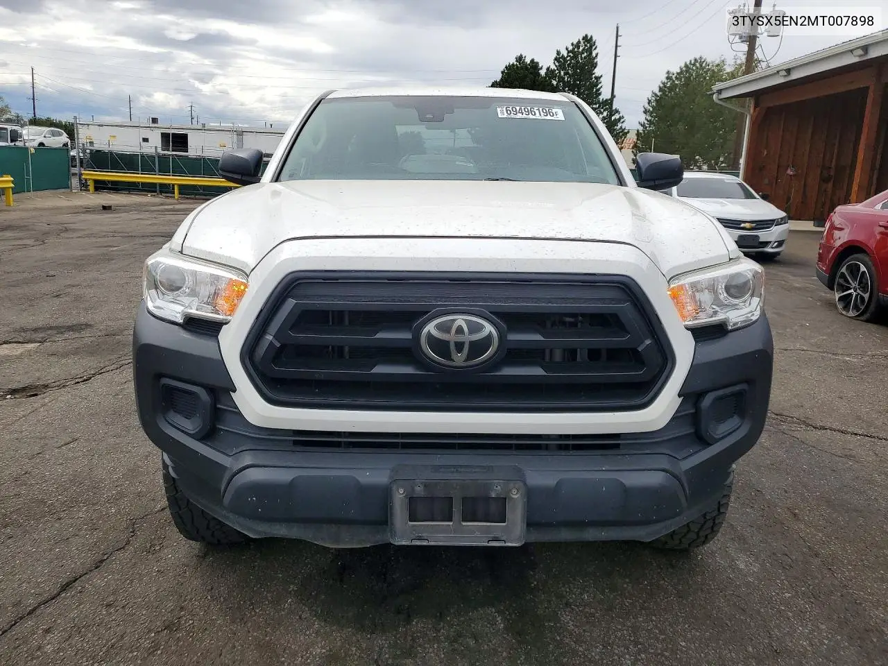 2021 TOYOTA TACOMA VIN 3TYSX5EN2MT007898 — фото 5