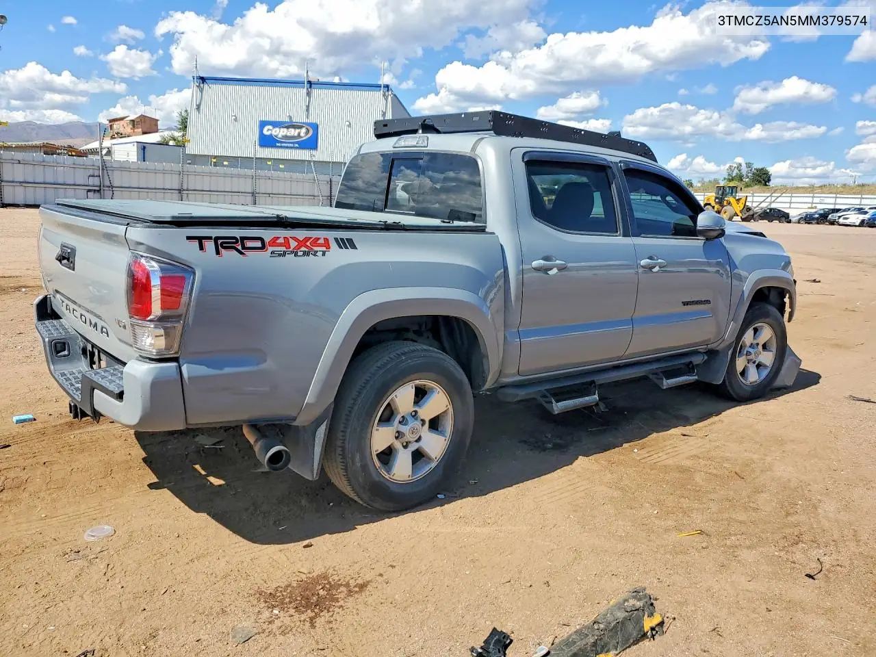 2021 TOYOTA TACOMA VIN 3TMCZ5AN5MM379574 — фото 3