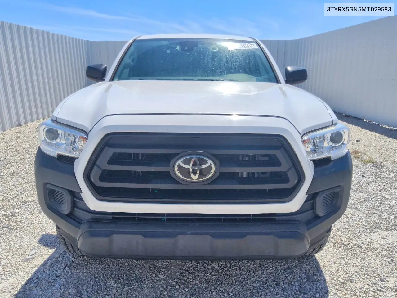 2021 TOYOTA TACOMA VIN 3TYRX5GN5MT029583 — фото 5