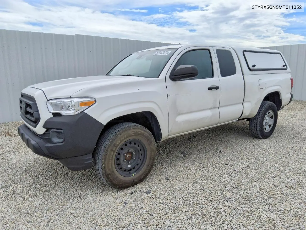 TOYOTA TACOMA 2021, VIN 3TYRX5GN5MT011052
