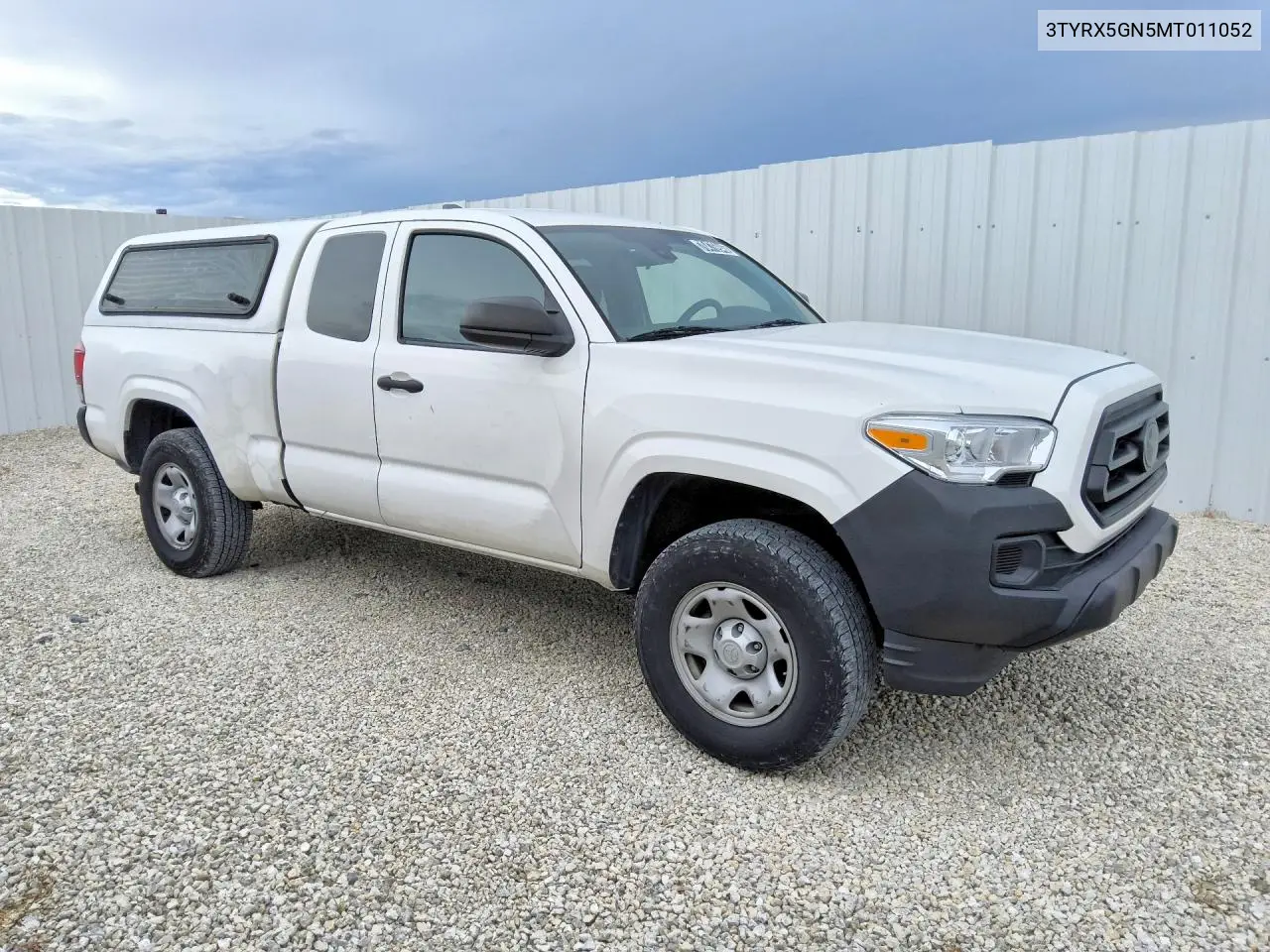 2021 TOYOTA TACOMA VIN 3TYRX5GN5MT011052 — фото 4