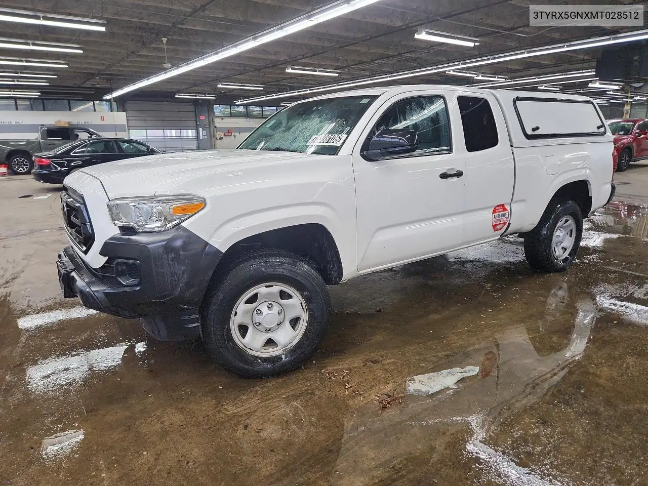 TOYOTA TACOMA 2021, VIN 3TYRX5GNXMT028512