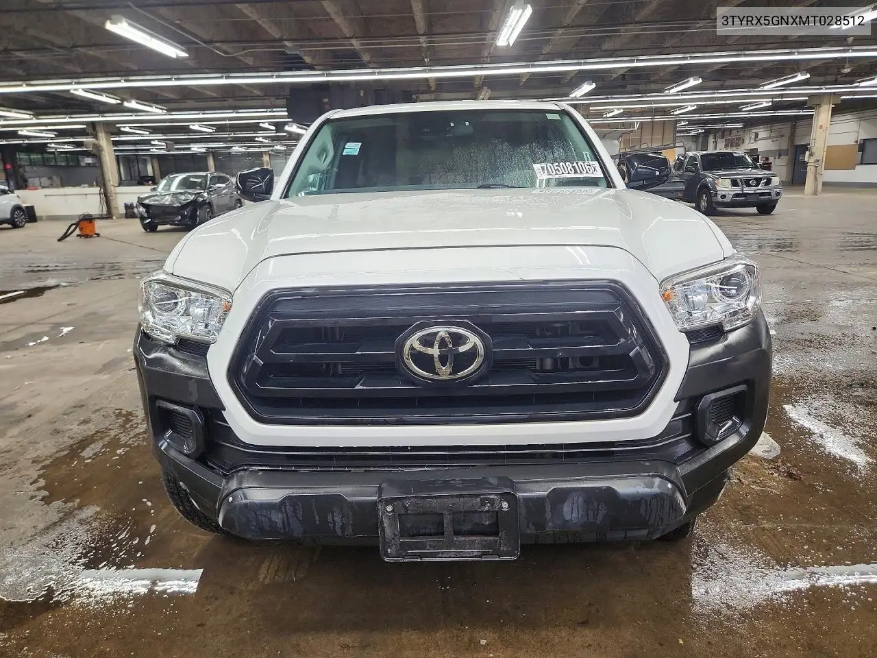 2021 TOYOTA TACOMA VIN 3TYRX5GNXMT028512 — фото 5