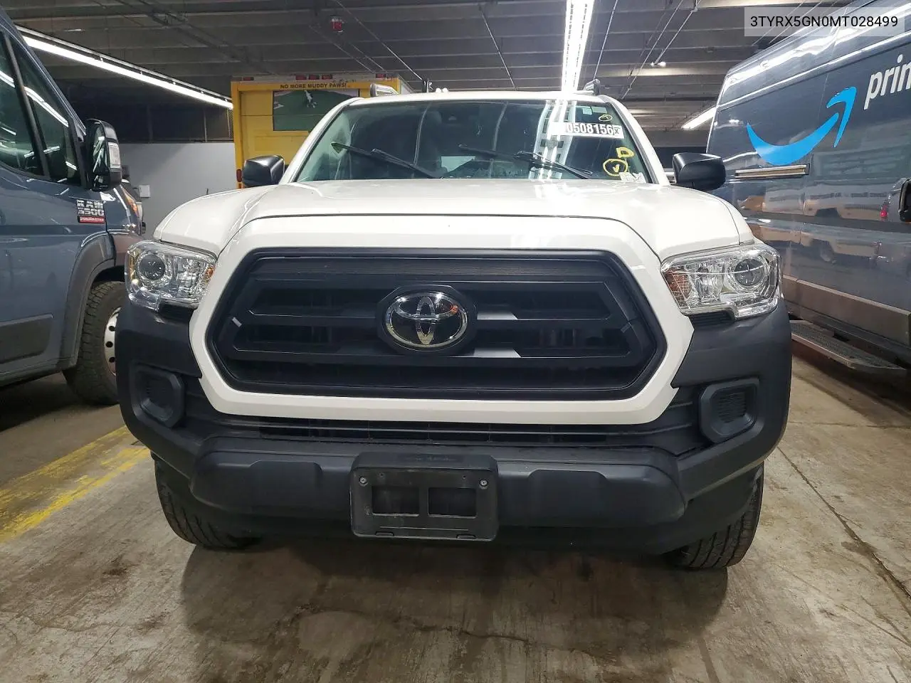2021 TOYOTA TACOMA VIN 3TYRX5GN0MT028499 — фото 5