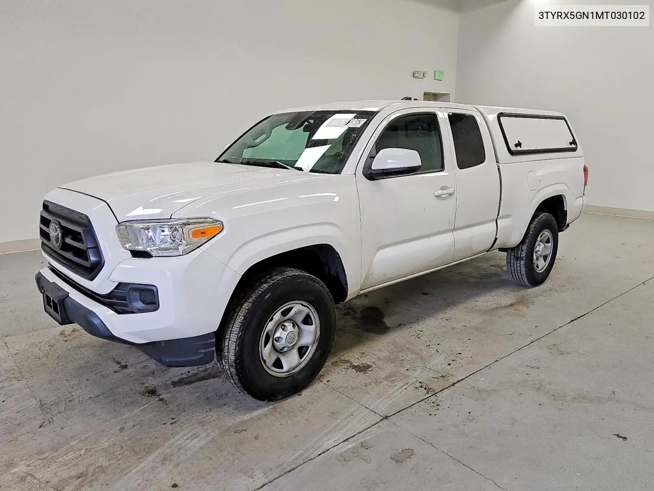 TOYOTA TACOMA 2021, VIN 3TYRX5GN1MT030102