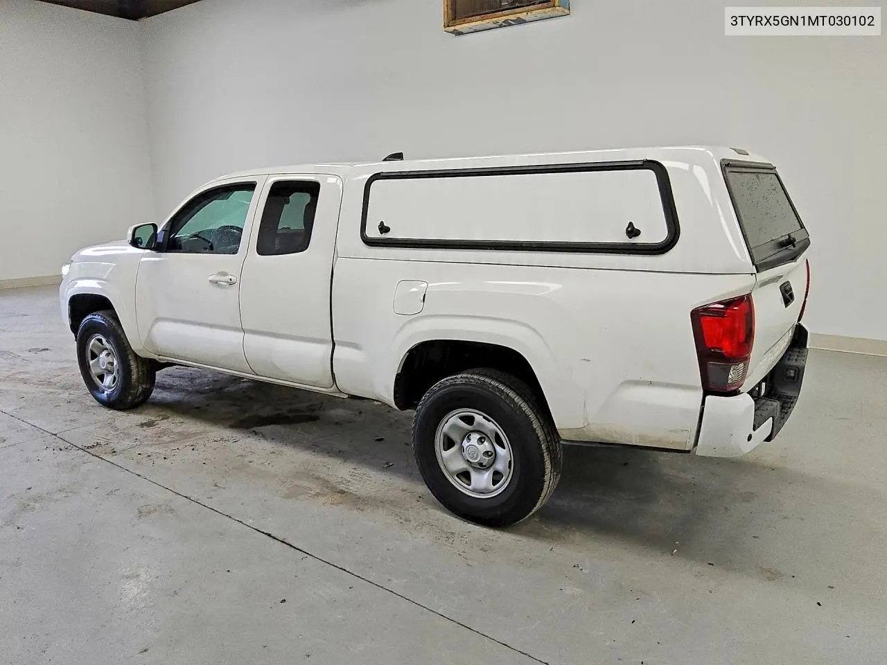 2021 TOYOTA TACOMA VIN 3TYRX5GN1MT030102 — фото 2