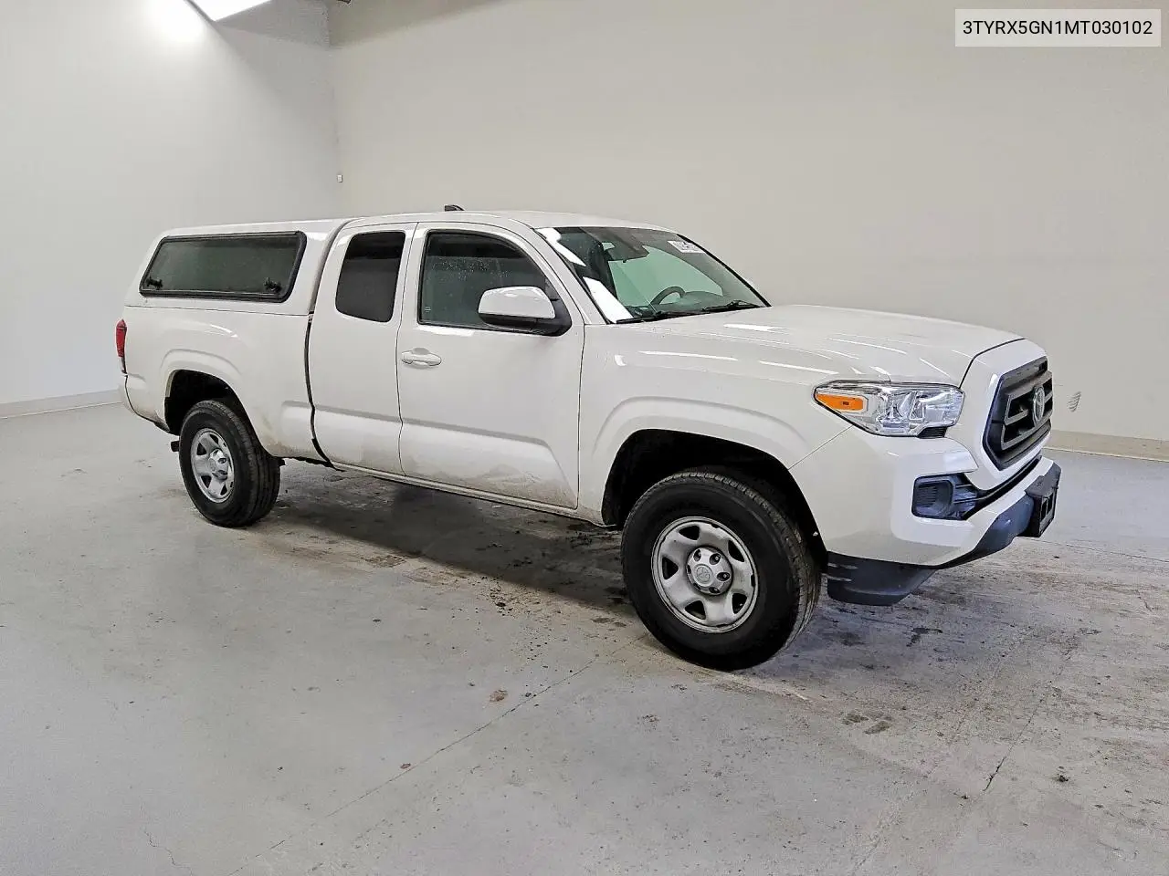 2021 TOYOTA TACOMA VIN 3TYRX5GN1MT030102 — фото 4