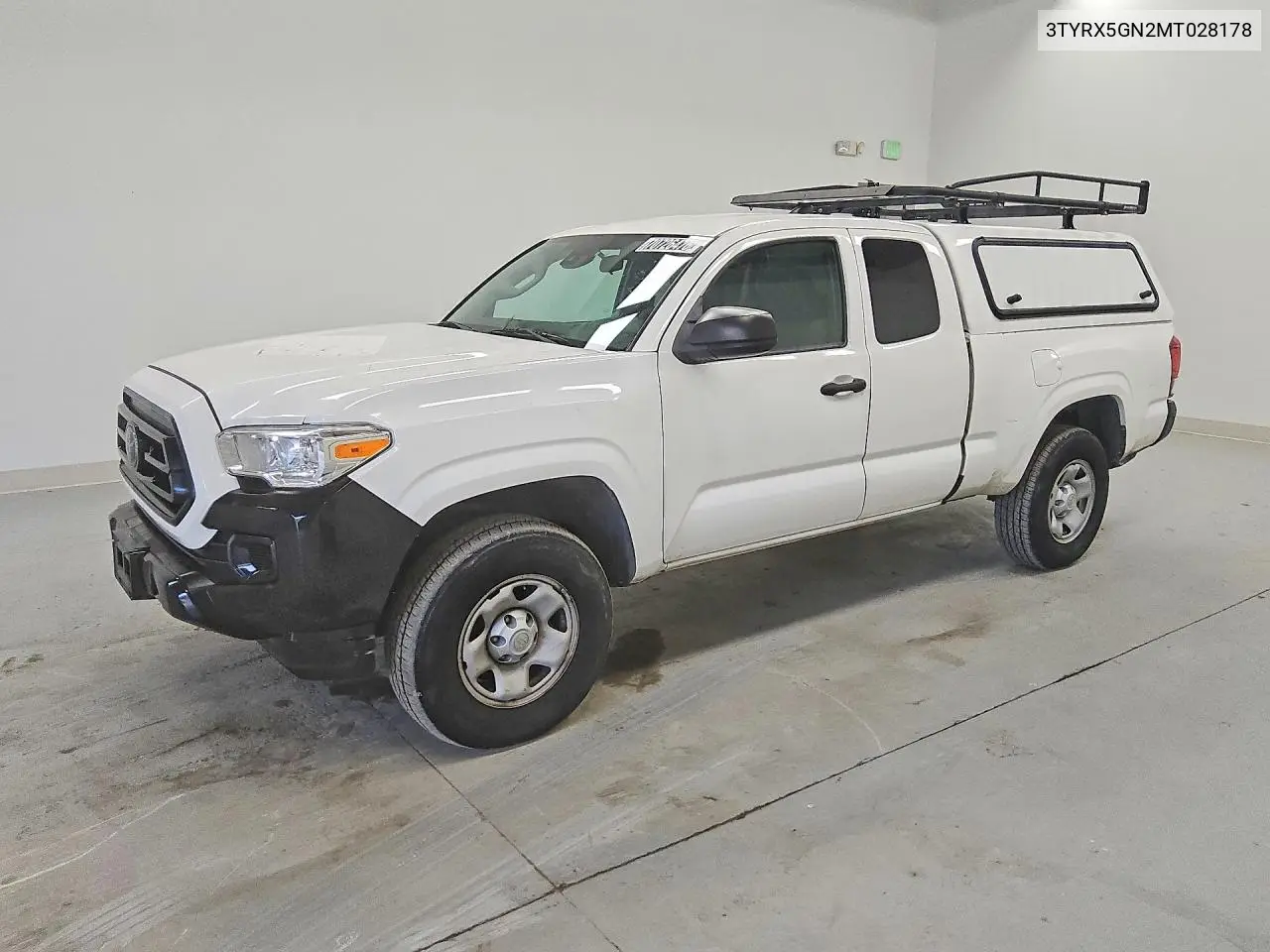 TOYOTA TACOMA 2021, VIN 3TYRX5GN2MT028178