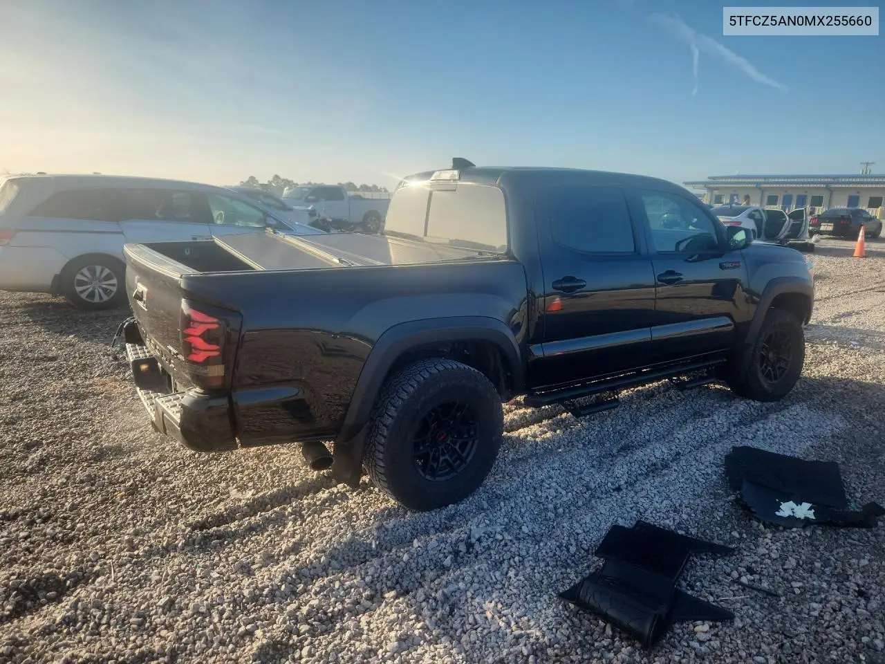 TOYOTA TACOMA 2021, VIN 5TFCZ5AN0MX255660