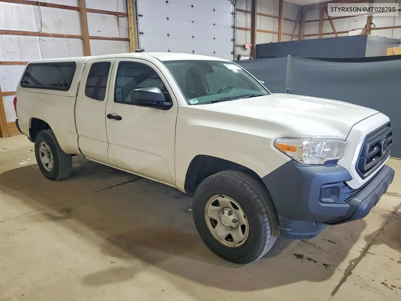 2021 TOYOTA TACOMA VIN 3TYRX5GN4MT028795 — фото 4