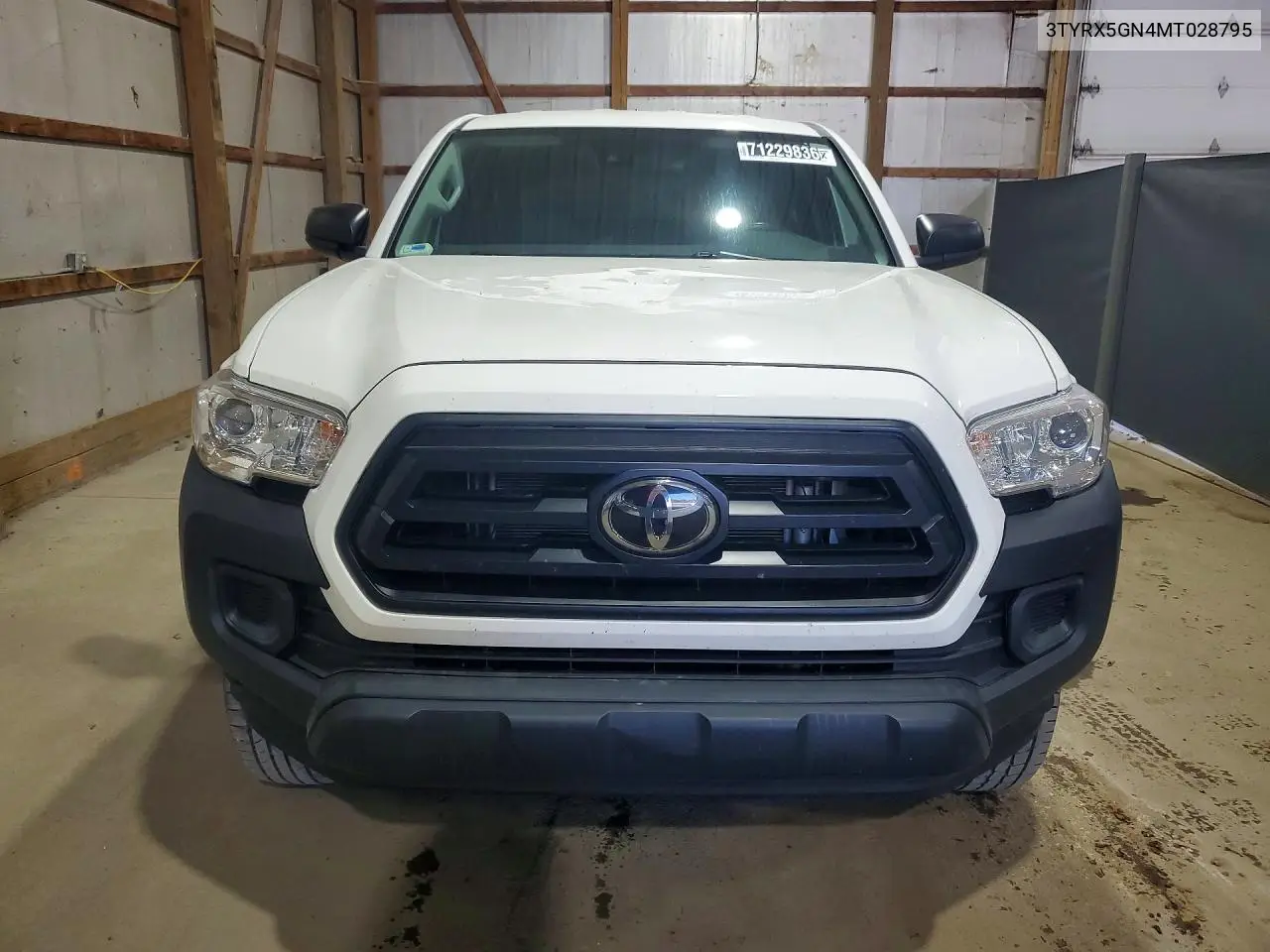 2021 TOYOTA TACOMA VIN 3TYRX5GN4MT028795 — фото 5