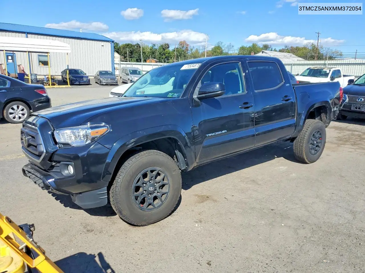 TOYOTA TACOMA 2021, VIN 3TMCZ5ANXMM372054