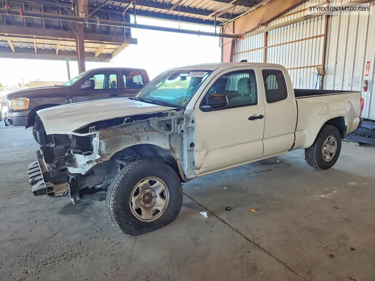 TOYOTA TACOMA 2021, VIN 3TYRX5GN1MT007385