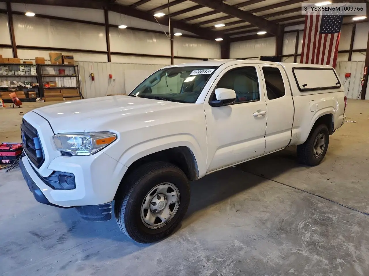 TOYOTA TACOMA 2021, VIN 3TYSX5EN6MT009766