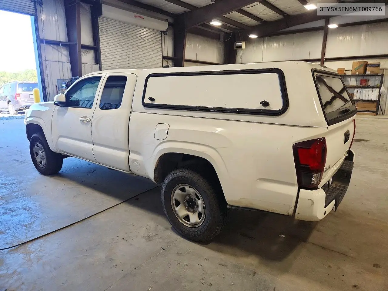 2021 TOYOTA TACOMA VIN 3TYSX5EN6MT009766 — фото 2