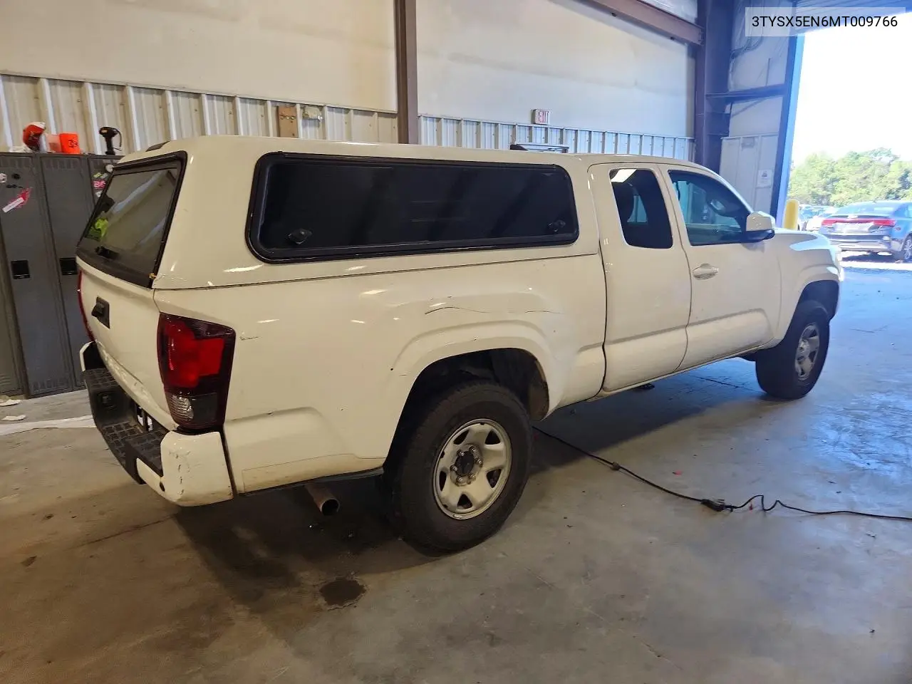 2021 TOYOTA TACOMA VIN 3TYSX5EN6MT009766 — фото 3