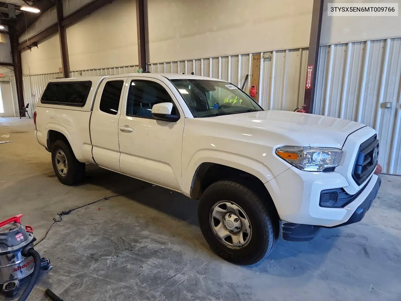 2021 TOYOTA TACOMA VIN 3TYSX5EN6MT009766 — фото 4