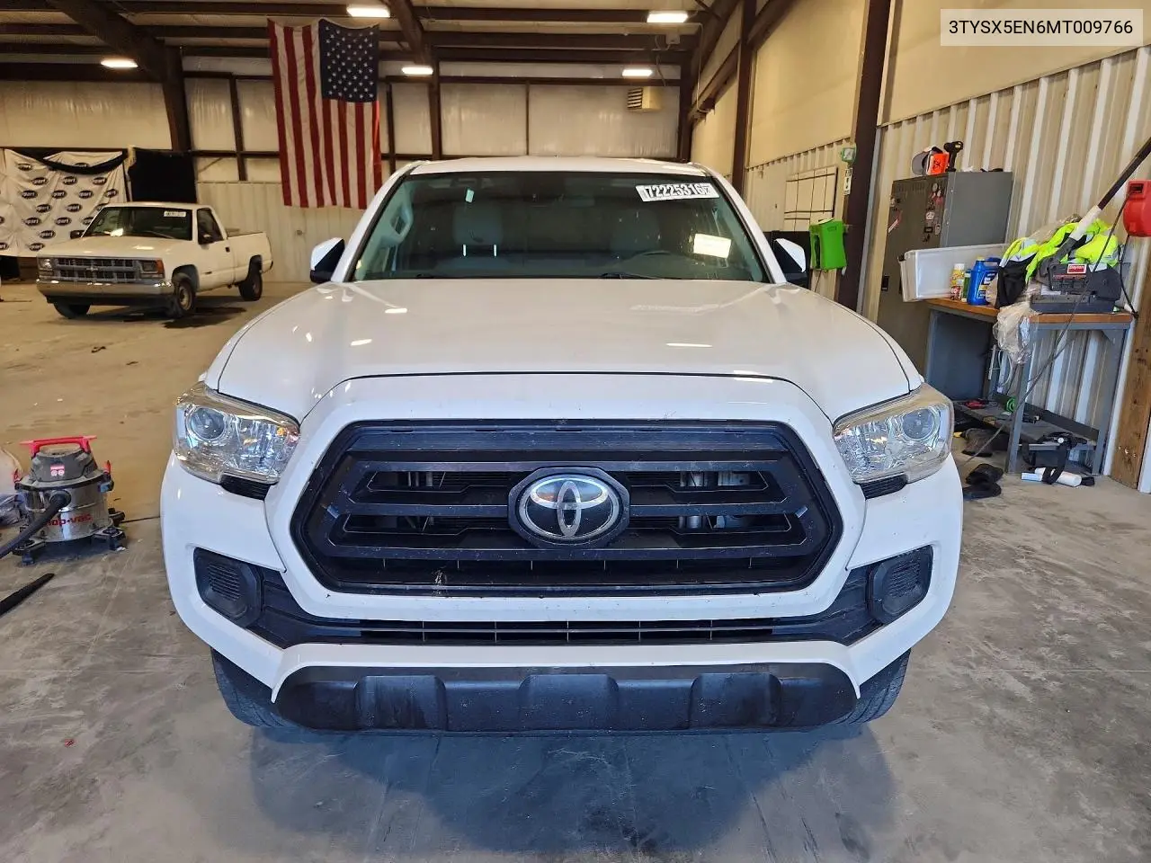 2021 TOYOTA TACOMA VIN 3TYSX5EN6MT009766 — фото 5