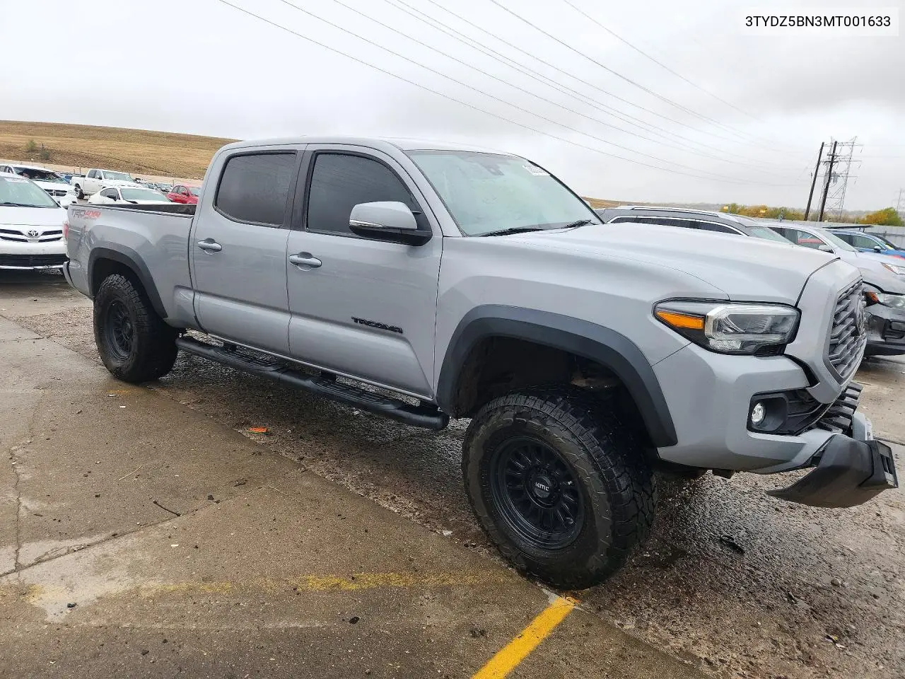 2021 TOYOTA TACOMA VIN 3TYDZ5BN3MT001633 — фото 4