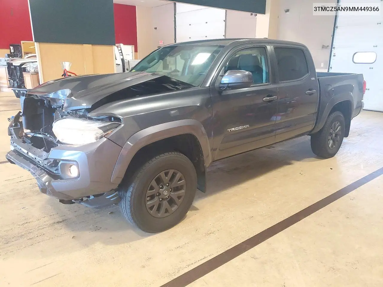 TOYOTA TACOMA 2021, VIN 3TMCZ5AN9MM449366