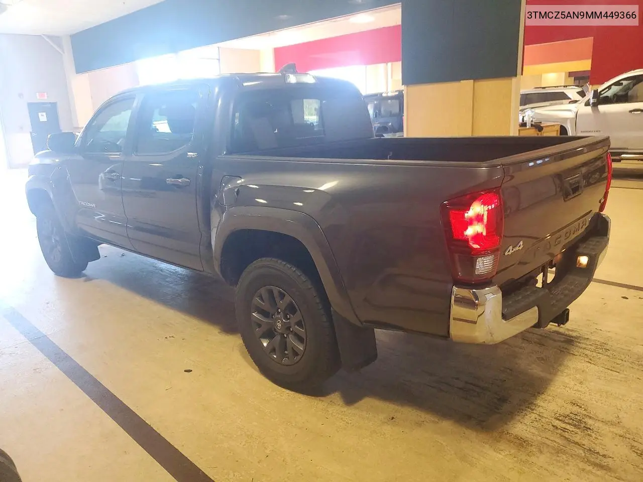 2021 TOYOTA TACOMA VIN 3TMCZ5AN9MM449366 — фото 2