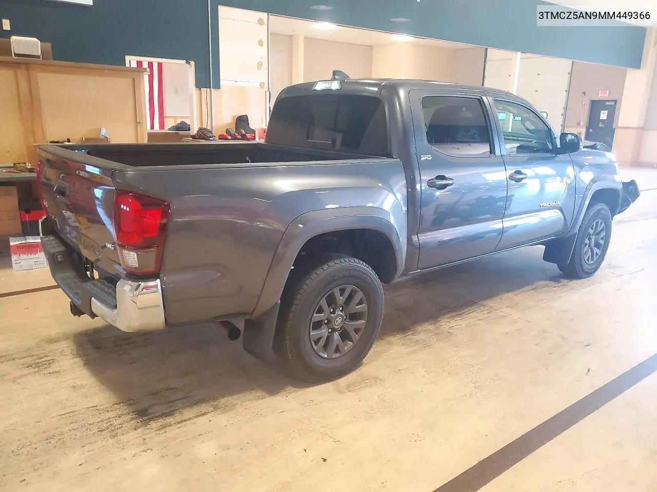 2021 TOYOTA TACOMA VIN 3TMCZ5AN9MM449366 — фото 3