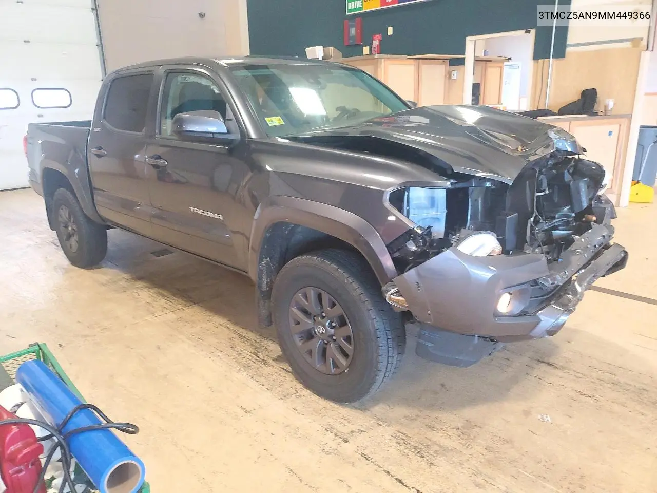 2021 TOYOTA TACOMA VIN 3TMCZ5AN9MM449366 — фото 4