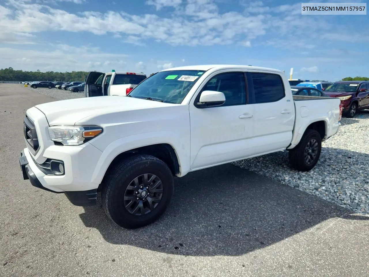 TOYOTA TACOMA 2021, VIN 3TMAZ5CN1MM157957