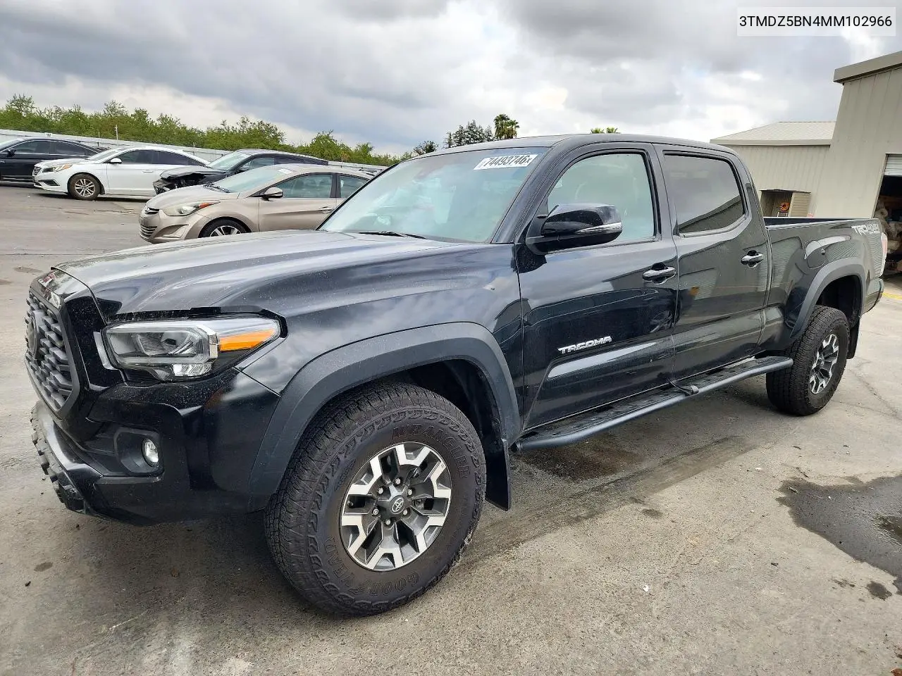TOYOTA TACOMA 2021, VIN 3TMDZ5BN4MM102966