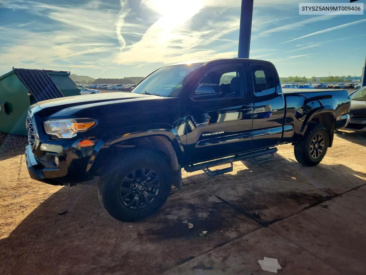 TOYOTA TACOMA 2021, VIN 3TYSZ5AN9MT009406