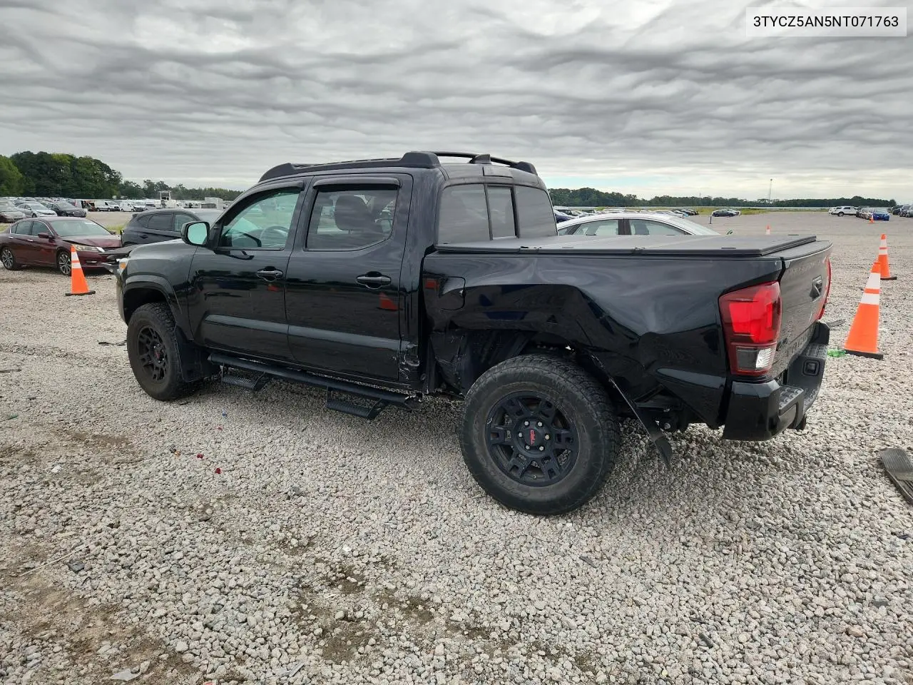 2022 TOYOTA TACOMA VIN 3TYCZ5AN5NT071763 — фото 2