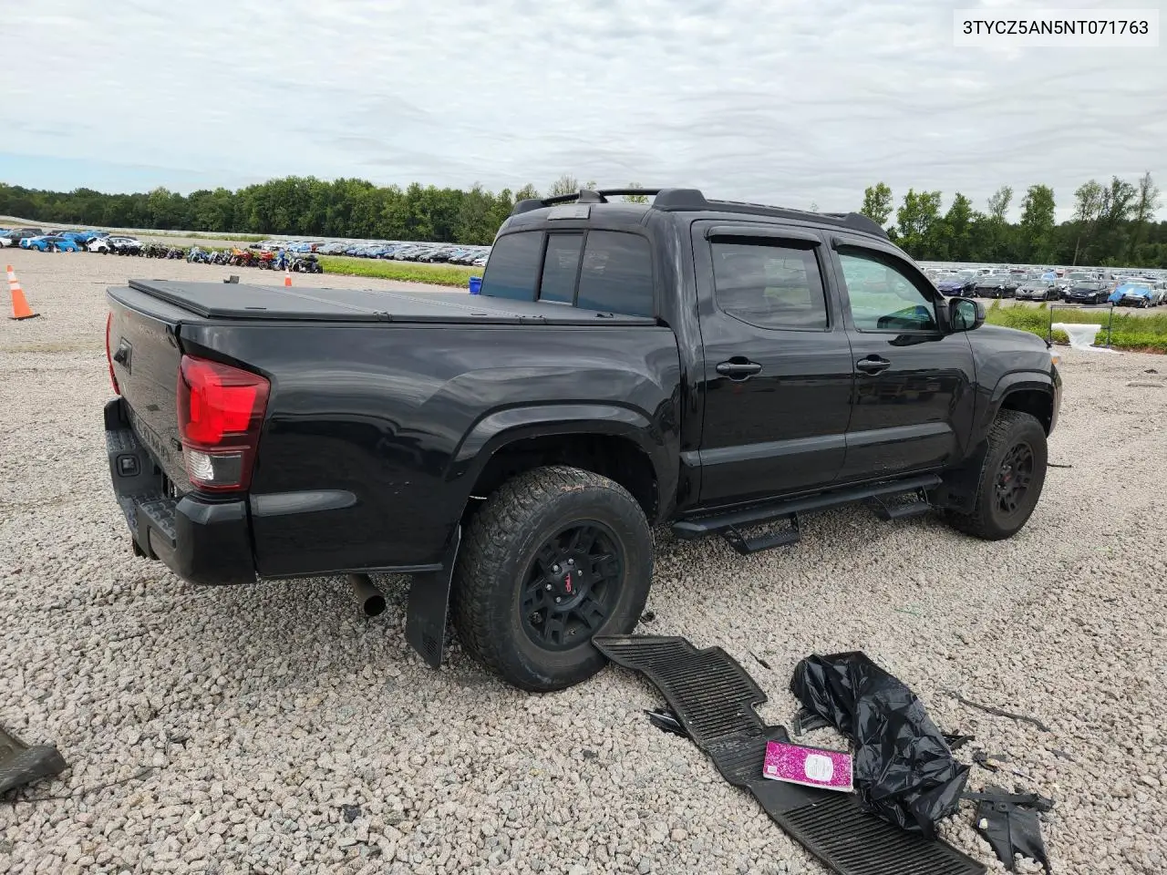 2022 TOYOTA TACOMA VIN 3TYCZ5AN5NT071763 — фото 3