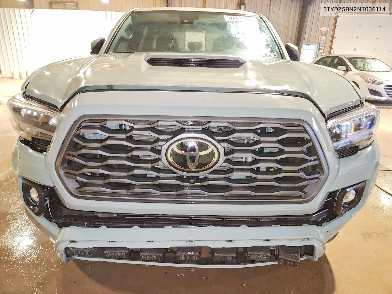 2022 TOYOTA TACOMA VIN 3TYDZ5BN2NT006114 — фото 5