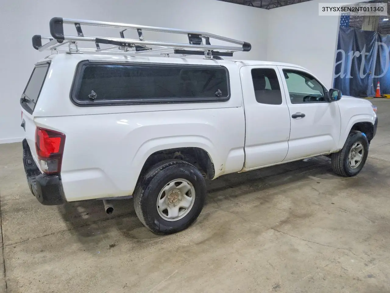 2022 TOYOTA TACOMA VIN 3TYSX5EN2NT011340 — фото 3