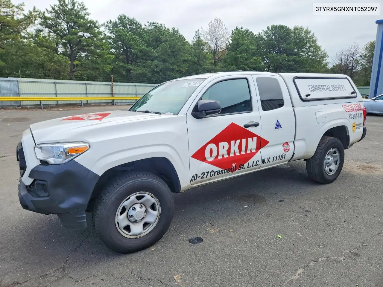 TOYOTA TACOMA 2022, VIN 3TYRX5GNXNT052097