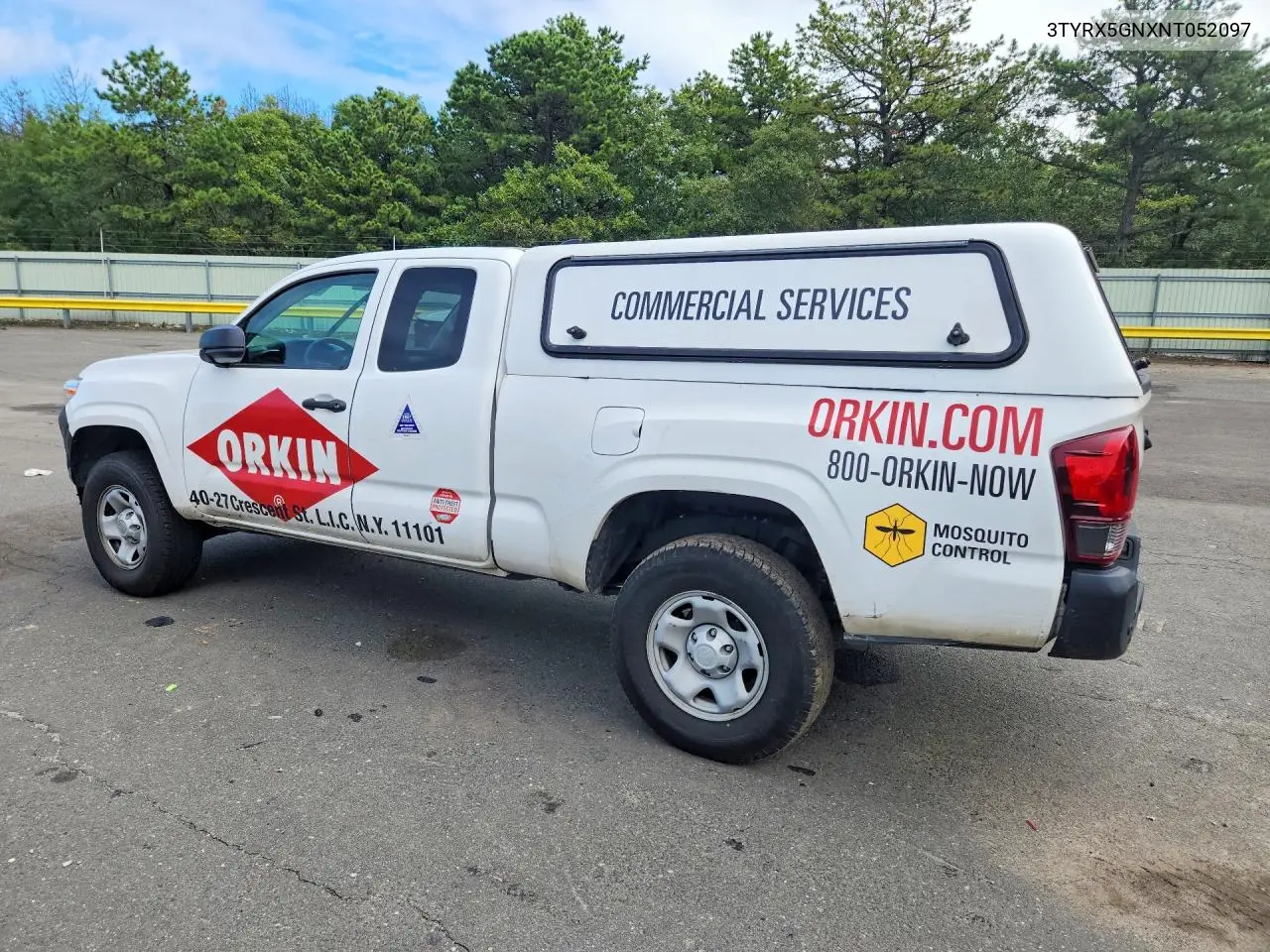 2022 TOYOTA TACOMA VIN 3TYRX5GNXNT052097 — фото 2