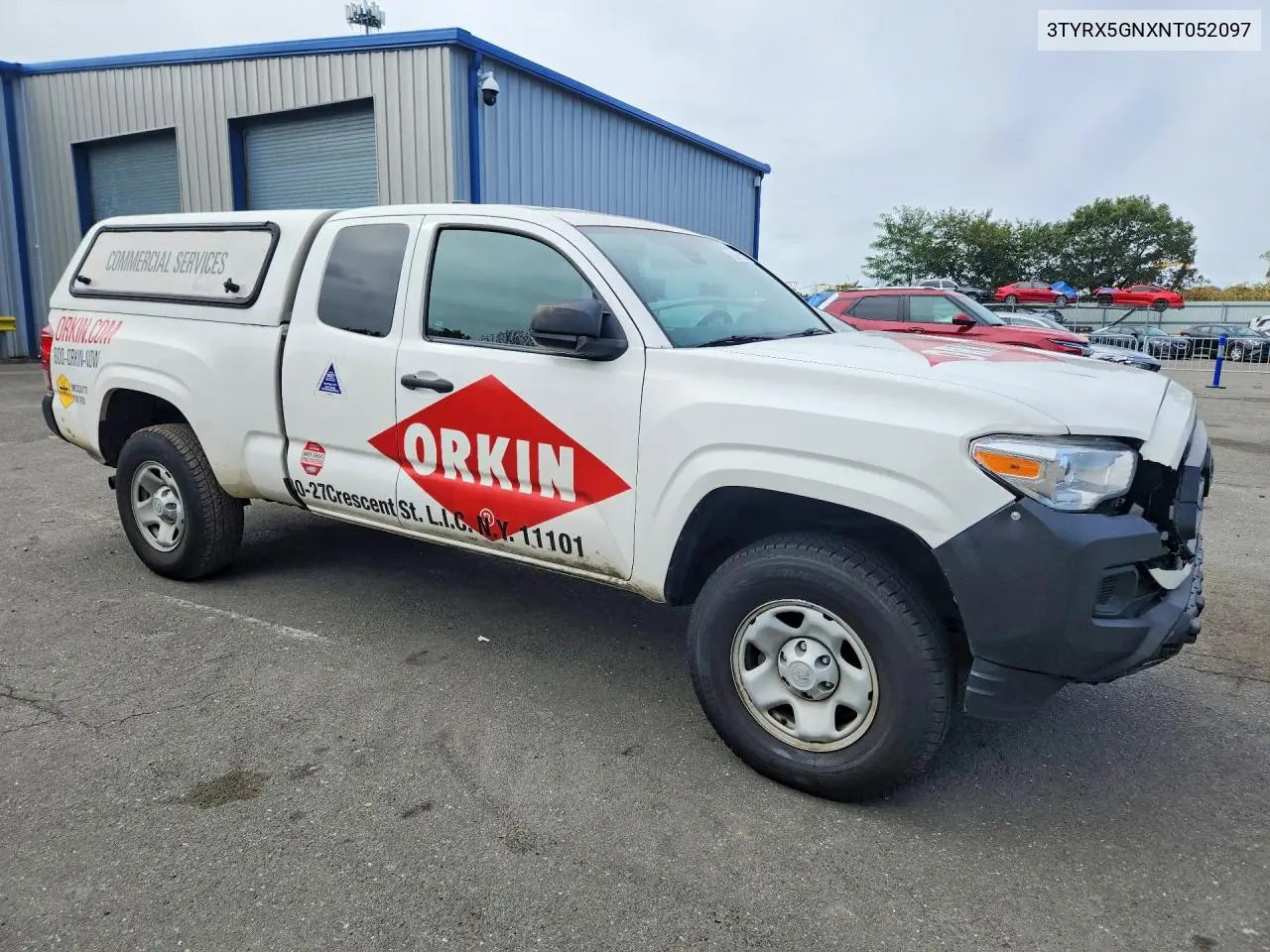 2022 TOYOTA TACOMA VIN 3TYRX5GNXNT052097 — фото 4