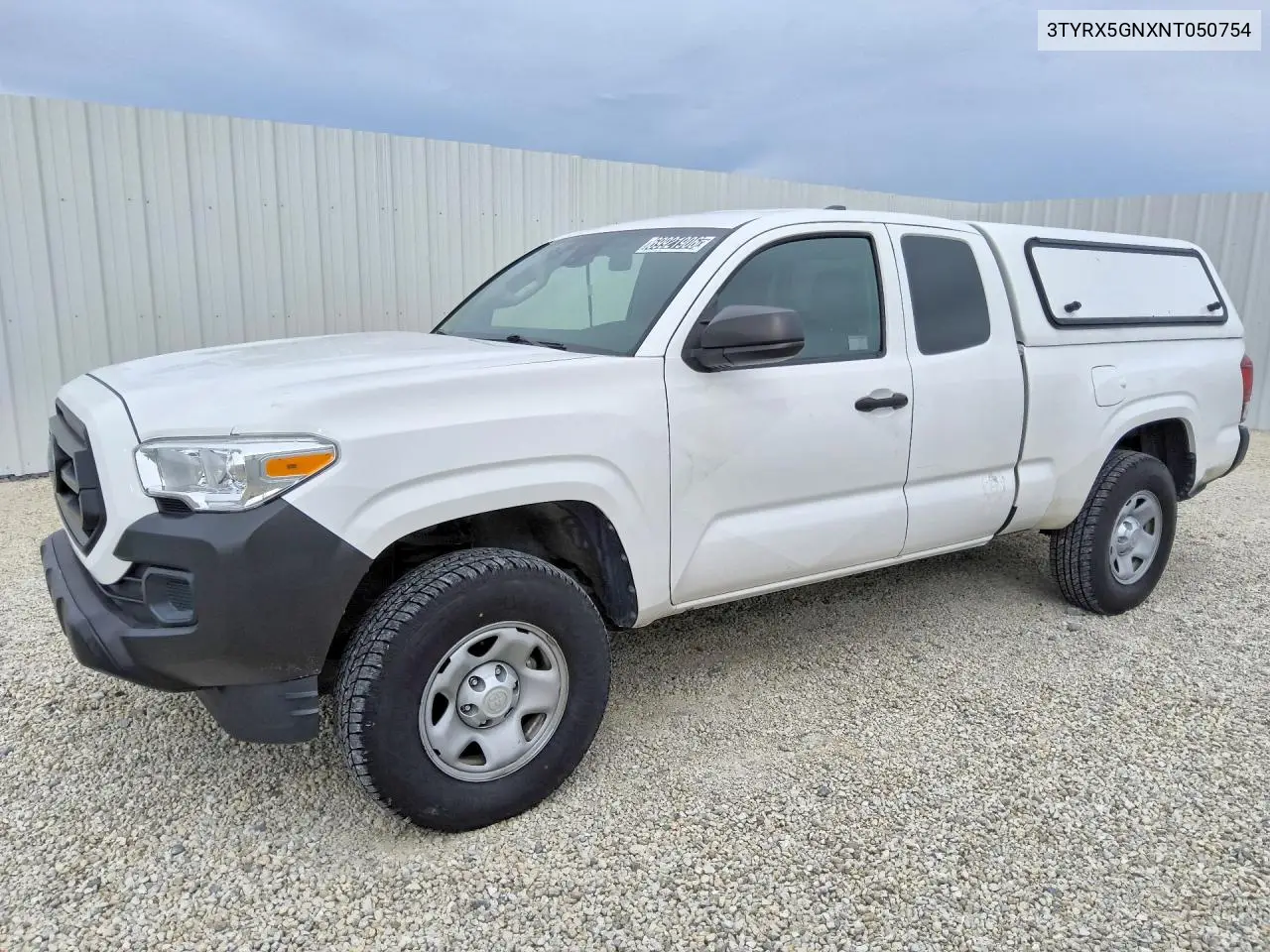 TOYOTA TACOMA 2022, VIN 3TYRX5GNXNT050754