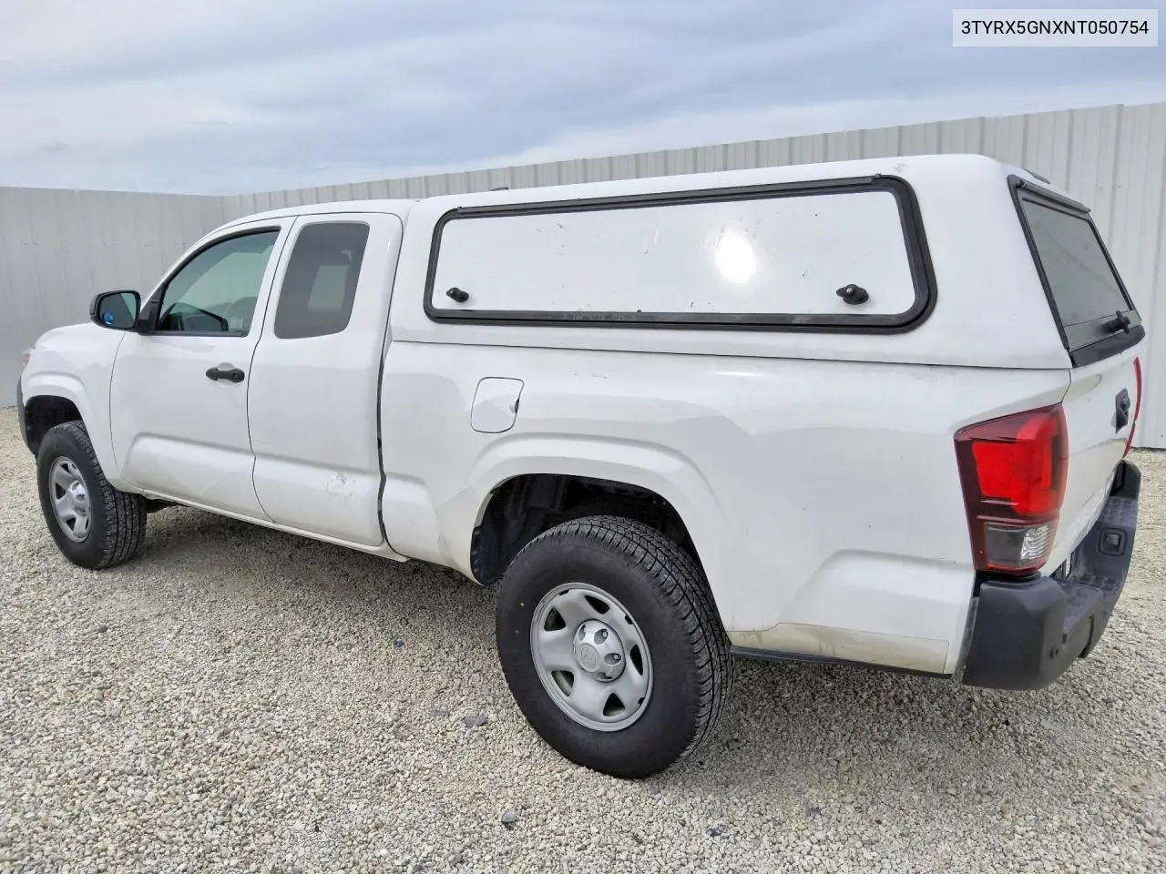 2022 TOYOTA TACOMA VIN 3TYRX5GNXNT050754 — фото 2