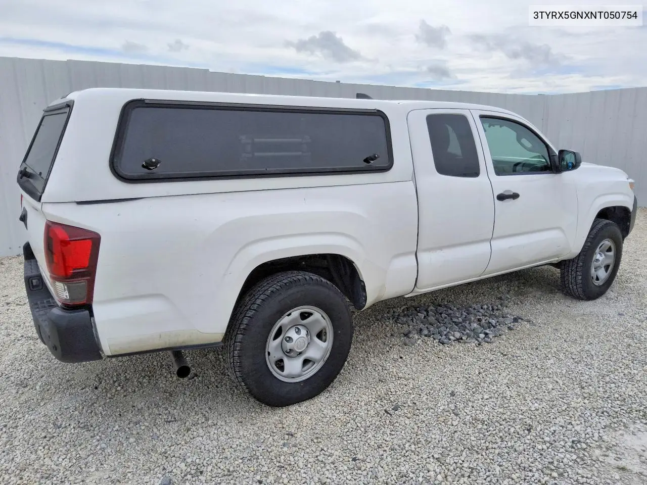 2022 TOYOTA TACOMA VIN 3TYRX5GNXNT050754 — фото 3