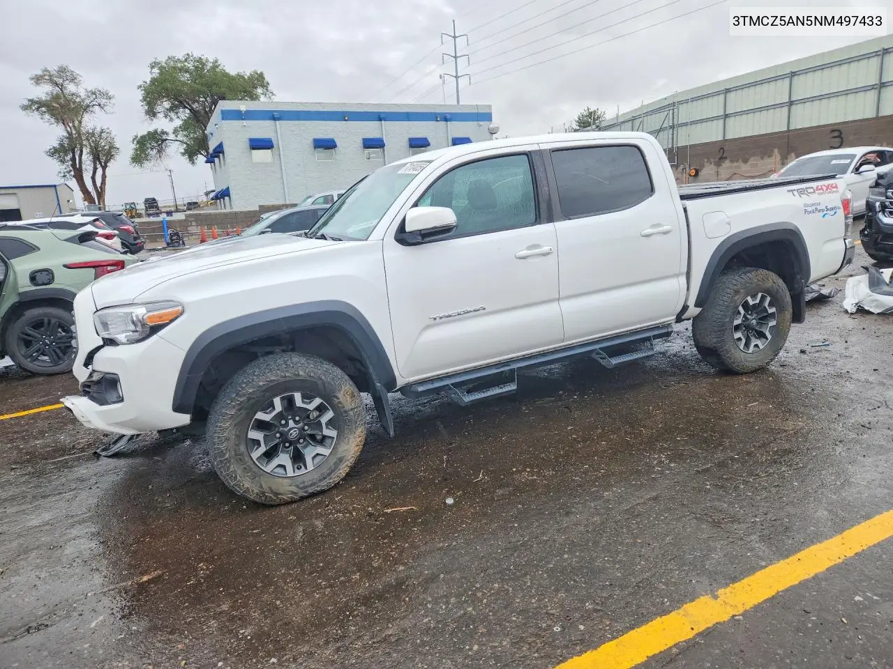 TOYOTA TACOMA 2022, VIN 3TMCZ5AN5NM497433