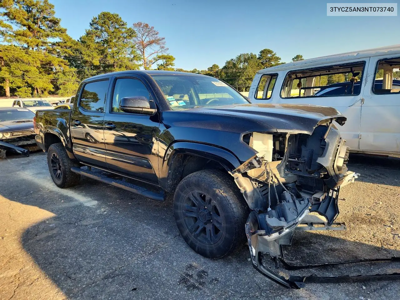 2022 TOYOTA TACOMA VIN 3TYCZ5AN3NT073740 — фото 4