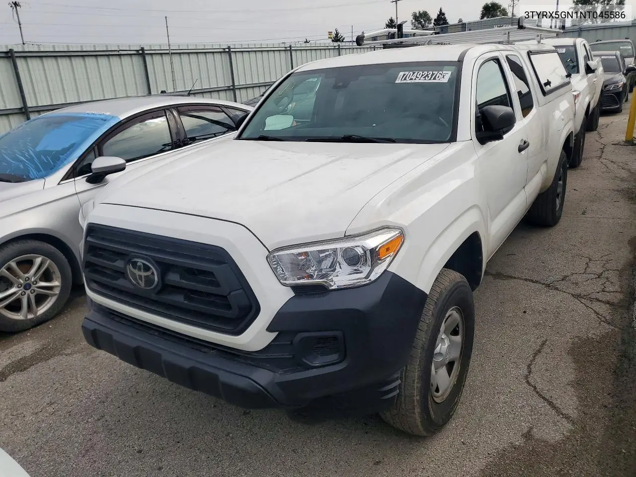 TOYOTA TACOMA 2022, VIN 3TYRX5GN1NT045586