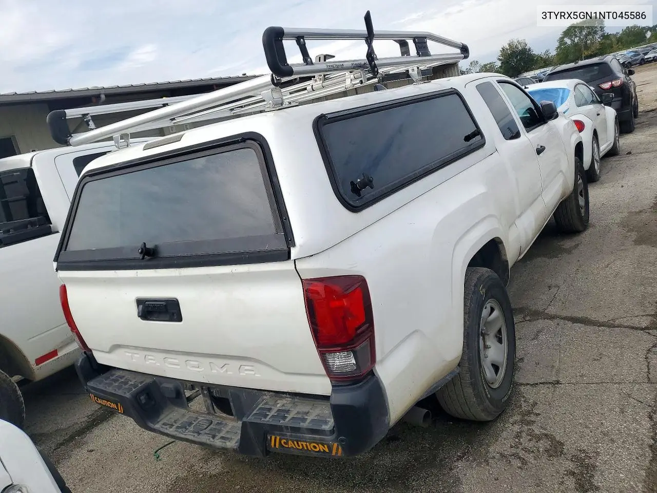 2022 TOYOTA TACOMA VIN 3TYRX5GN1NT045586 — фото 3