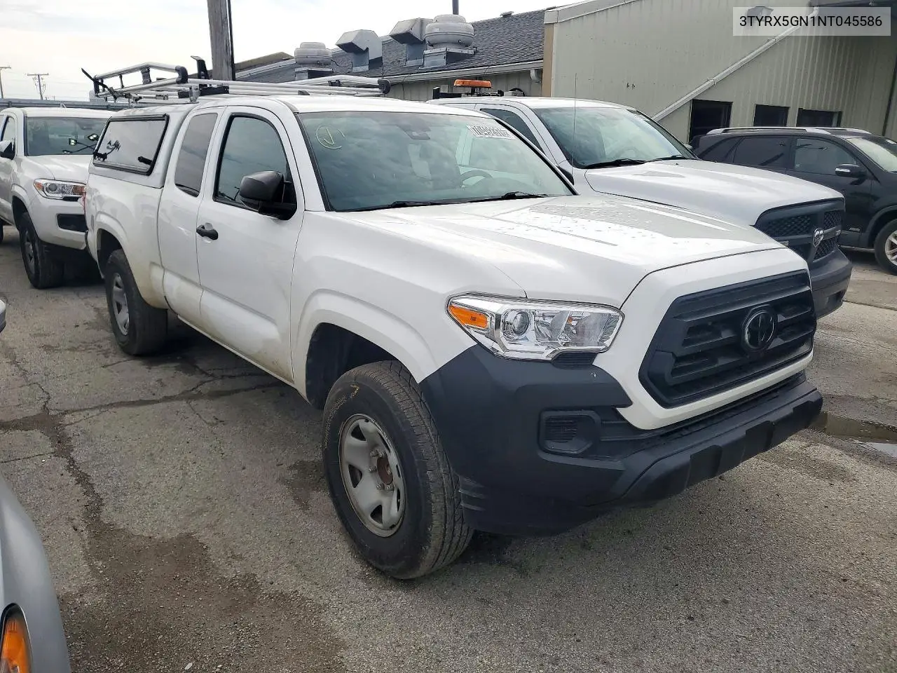 2022 TOYOTA TACOMA VIN 3TYRX5GN1NT045586 — фото 4