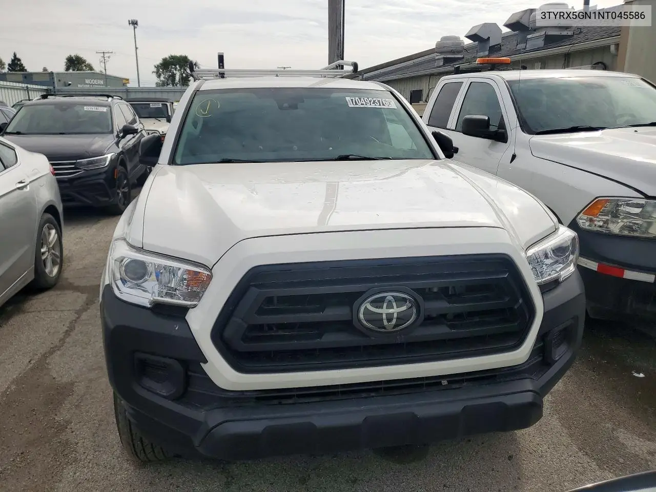 2022 TOYOTA TACOMA VIN 3TYRX5GN1NT045586 — фото 5