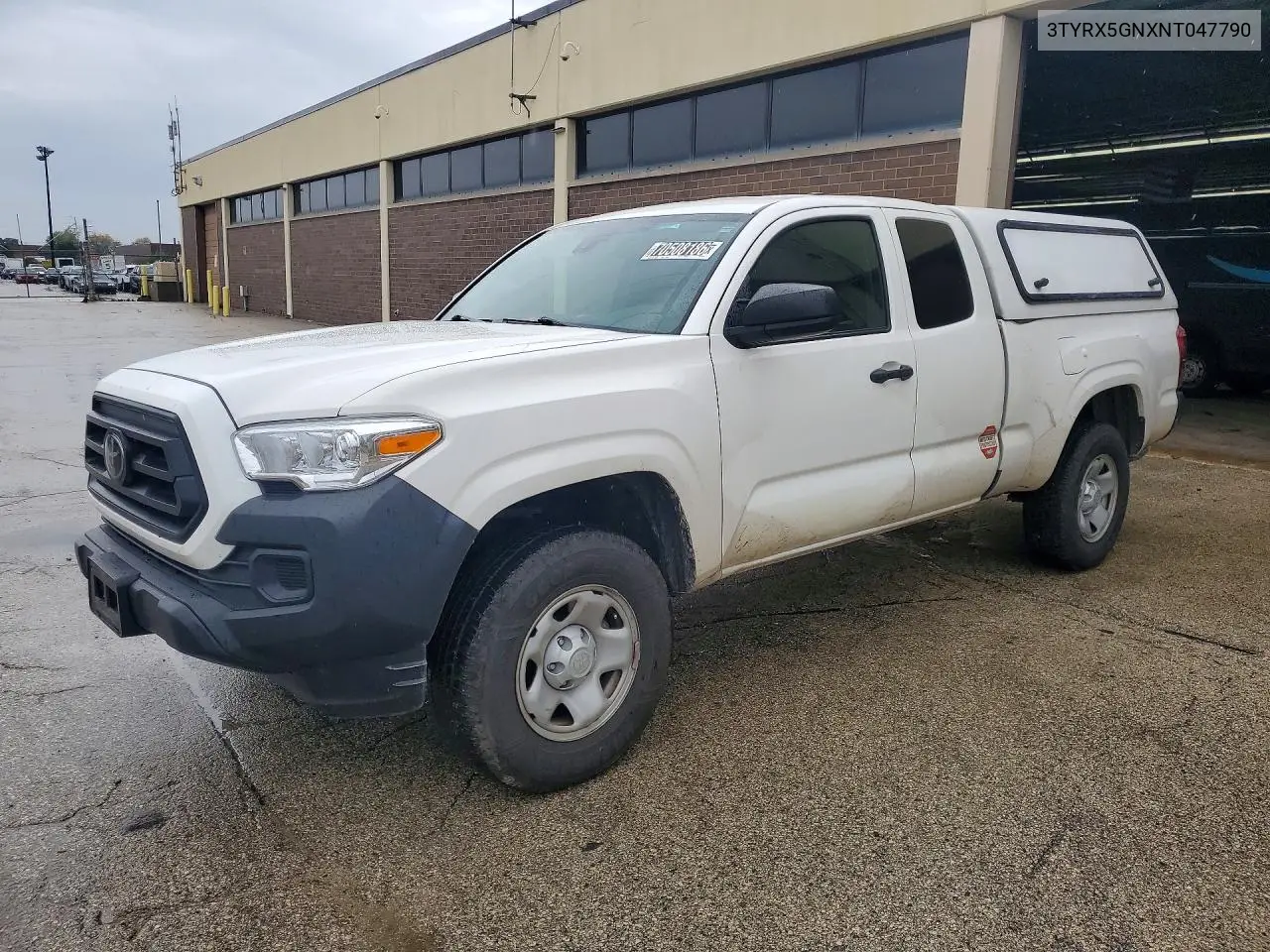 TOYOTA TACOMA 2022, VIN 3TYRX5GNXNT047790