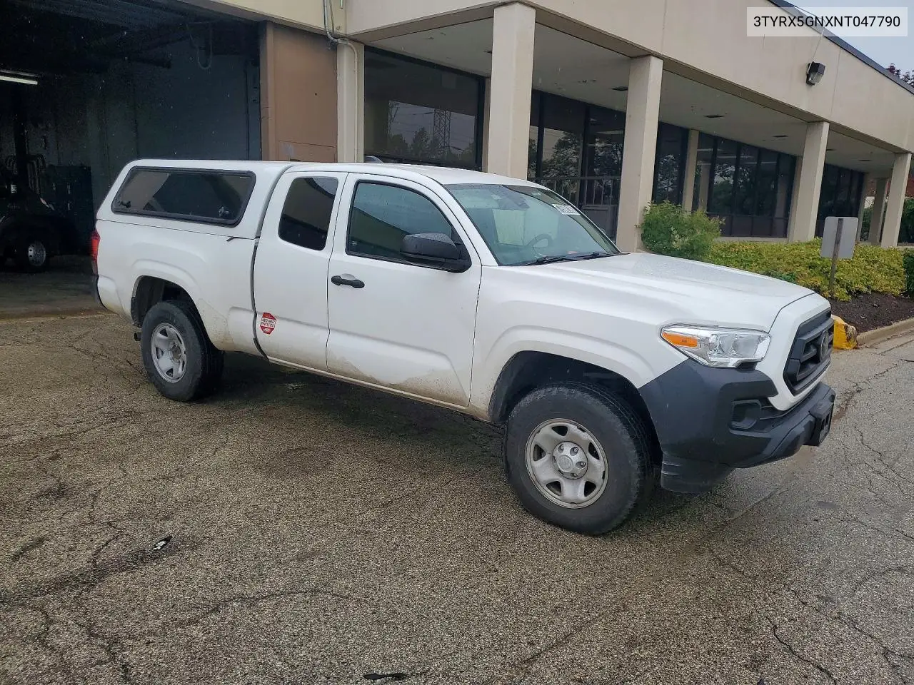 2022 TOYOTA TACOMA VIN 3TYRX5GNXNT047790 — фото 4