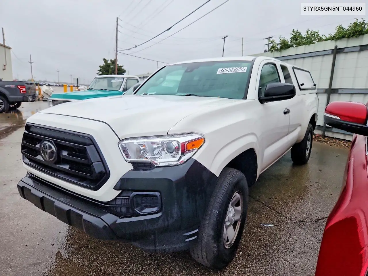 TOYOTA TACOMA 2022, VIN 3TYRX5GN5NT044960