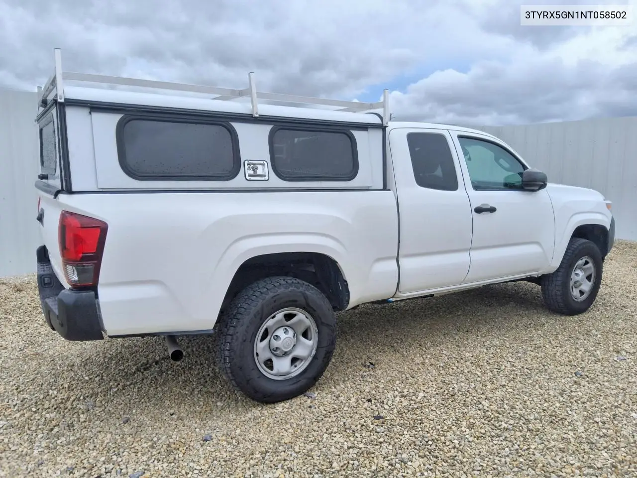 2022 TOYOTA TACOMA VIN 3TYRX5GN1NT058502 — фото 3